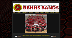 Desktop Screenshot of bbhhsband.com